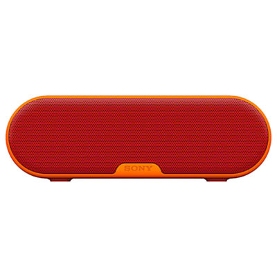 Sony SRS-XB2 Extra Bass Water-Resistant Bluetooth NFC Portable Speaker Red